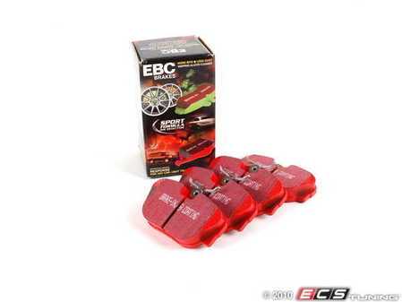 ES#520596 - DP3779C - Front RedStuff Performance Brake Pad Set - A high performance street pad, featuring Kevlar technology - EBC - BMW