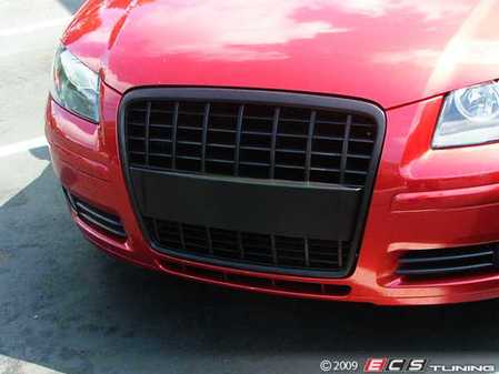 ES#240982 - FKSG33003-1 - Badgeless Sport Grille Kit - Blackout - (NO LONGER AVAILABLE) - Direct fit badgeless grille for your Audi A3, incredible styling in one simple step - FK - 
