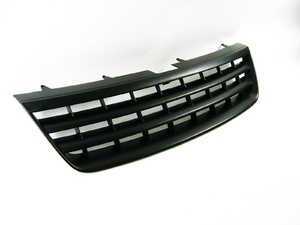 ES#250935 - FKSG049 - Badgeless Sport Grille - Black - (NO LONGER AVAILABLE) - Add unique stealth style to your Touareg with this blackout badgeless grille - FK - 