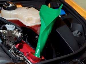 ES#2137107 - 18611 - Large Form-A-Funnel - 29" X 5" - (NO LONGER AVAILABLE) - Complete a mess free oil change, creating the custom funnel to get any job done. - New Pig - 