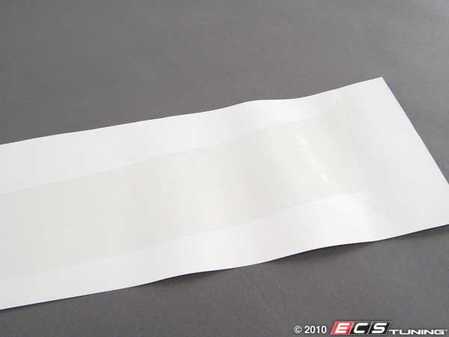 ES#443654 - 8EC061197 - Rear Bumper Edge Protection - Clear - (NO LONGER AVAILABLE) - Protective film for your bumper - Genuine Volkswagen Audi - 