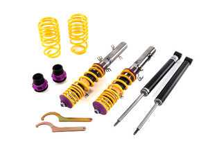 ES#2214948 - 15210005 - KW V2 Series Coilover Kit - Adjustable Damping - Height adjustable from 1.4" to 2.3" (front) and 1.2" to 2.3" (rear) - KW Suspension - Audi Volkswagen