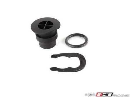 ES#10507 - 357198140 - Coolant Flange Plug Kit - Priced Each - Includes the plug, o-ring and securing clip - Rein - Volkswagen