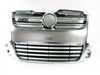 ES#248348 - 1K0853651R3Q7 - R32 Grille Assembly - Aluminum Look - Without license plate mounting holes - Genuine Volkswagen Audi - Volkswagen