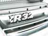 ES#248348 - 1K0853651R3Q7 - R32 Grille Assembly - Aluminum Look - Without license plate mounting holes - Genuine Volkswagen Audi - Volkswagen