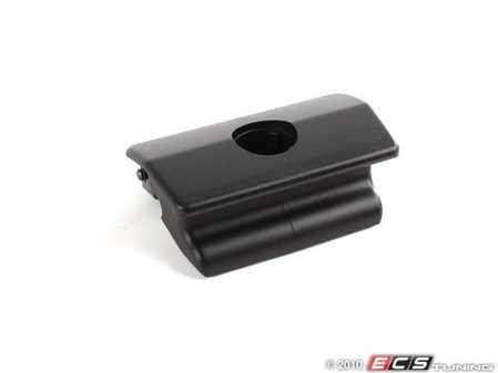 ES#86861 - 51168218167 - Glove Box Handle - Includes hole for lock cylinder - Genuine BMW - BMW