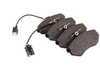ES#333702 - 357698151F - Front Brake Pad Set - Factory pads for factory like performance - Genuine Volkswagen Audi - Volkswagen