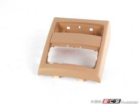 ES#83932 - 51167145683 - Interior Center Console Rear Trim - Beige  - Rear center console trim - Genuine BMW - BMW