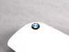 ES#1833371 - 80230439628 - Nappa Leather Key Case - White  - (NO LONGER AVAILABLE) - Featuring white stitching and the BMW roundel - Genuine BMW - 