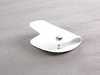ES#1833371 - 80230439628 - Nappa Leather Key Case - White  - (NO LONGER AVAILABLE) - Featuring white stitching and the BMW roundel - Genuine BMW - 