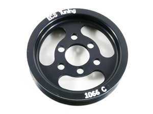 ES#8928 - ECS#1066BLK - ECS Lightweight Power Steering Pulley - Black - (NO LONGER AVAILABLE) - Add a lightweight power steering pulley to your lightweight crank pulley - ECS - 
