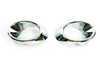 ES#250677 - VT#1A0019 - Fog Light Trim Kit - Chrome - Add some more chrome to the front end of your MKV Jetta - ECS - Volkswagen