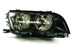 ES#251095 - 63126906496 - E46 Halogen Headlight Assembly - Right - Complete headlight assembly for models that originally came with ZKW brand headlights - ZKW - BMW