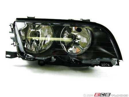 ES#251095 - 63126906496 - E46 Halogen Headlight Assembly - Right - Complete headlight assembly for models that originally came with ZKW brand headlights - ZKW - BMW