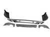 ES#2139056 - 8E0071610U9AX - Audi Zubehor Rear Diffuser W/ Exhaust Trim - (NO LONGER AVAILABLE) - Arrives in primer and ready for paint - Complete kit with exhaust trim - Audi Zubehor - 