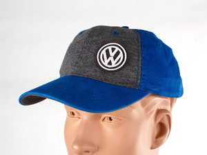 ES#2137070 - 14691 - VW Blue Applique Cap - (NO LONGER AVAILABLE) - This blue cap is perfect to show off your Volkswagen love  - DriverGear - 