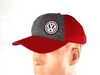 ES#2137071 - 14692 - VW Burgundy Applique Cap - (NO LONGER AVAILABLE) - Add this red cap to your Volkswagen collection  - DriverGear - 