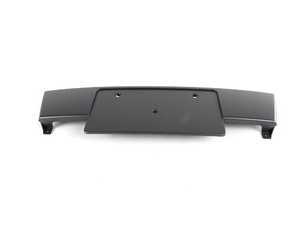 ES#258505 - 8K08072851QP - Front License Plate Bracket - Stone Grey - Keep a clean look and add a place for your plate - Genuine Volkswagen Audi - Audi