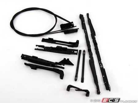 ES#156729 - 54107130990 - Sunroof Rails - Front - Allows the sunroof to slide back and forth - Genuine BMW - BMW