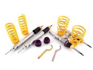 ES#2215029 - 15220039 - KW V2 Series Coilover Kit - Variant 2 coilovers offer sport handling with adjustable rebound dampening - KW Suspension - BMW