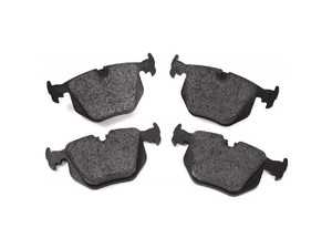 ES#3674675 - 34216775678 - Rear Premium NAO Ceramic Brake Pad Set - An original equipment brake pad set from Brembo - Brembo - BMW