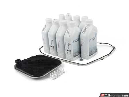 ES#3691120 - G060162A2KT -  8-Speed Automatic Transmission Service Kit - Includes the necessary filter, plug, gasket, and ATF fluid to service your transmission - Assembled By ECS - Audi