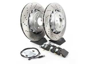 ES#3172562 - 34212284989KT - Rear Brake Service Kit - Complete rear brake service utilizing genuine components - for owners seeking the dealership service experience - Genuine BMW - BMW