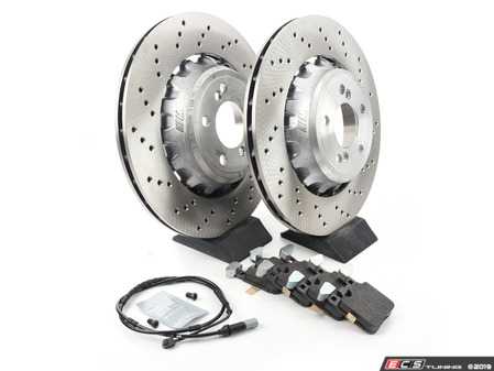 ES#3172562 - 34212284989KT - Rear Brake Service Kit - Complete rear brake service utilizing genuine components - for owners seeking the dealership service experience - Genuine BMW - BMW