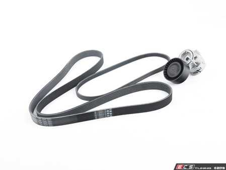 ES#3651501 - 112876318241KT - Accessory Belt Kit - Everything you need to service your belt drive system using high quality aftermarket components - Assembled By ECS - BMW
