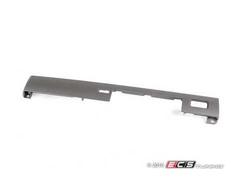 ES#117132 - 51457018959 - Dashboard Cover - Right, Dark Silver - Genuine BMW - BMW