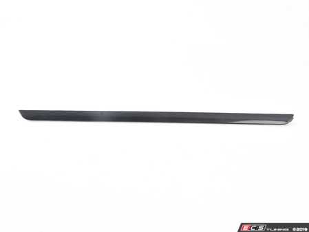 ES#1598642 - 1K48674402U0 - Door Trim Molding - Black/Pyramids - Right - Genuine Volkswagen Audi - Volkswagen