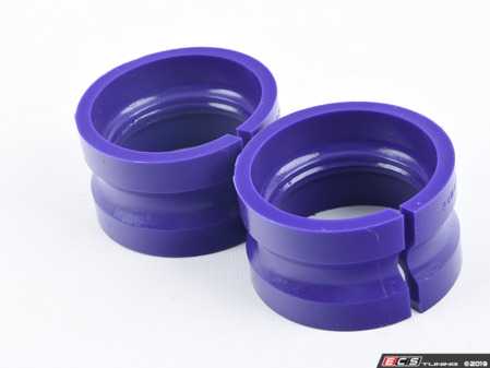 ES#2804597 - PFF5-1404x2 - Performance Polyurethane Front Sway Bar Bushing Set - Stiffer bushings allow sway bars to work at their fullest potential - Powerflex - BMW