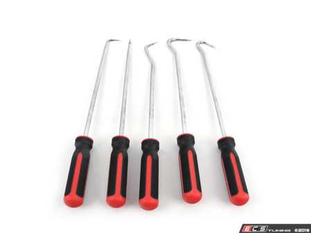 ES#3673907 - B8800057 - Pick and Hook Set - Bavarian Autosport - (NO LONGER AVAILABLE) - 5 Piece large set that aids in o-ring removal and other hard to grasp objects. - Bav Auto Tools - Audi BMW Volkswagen Mercedes Benz MINI Porsche