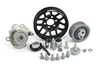 ES#2581229 - 06F198003B7 - Ultimate Plus Timing Belt Kit - Black Pulley - Get the best timing belt kit with the added benefits of the Quick-Spool under drive pulley - Assembled By ECS - Audi