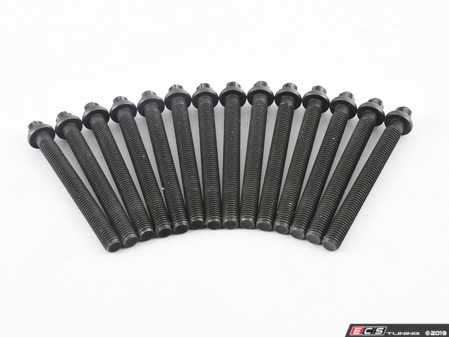ES#3678279 - 11121721938 - Cylinder Head Bolt Kit - Set of 14 stretch bolts for installing cylinder head - Elring - BMW
