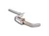ES#3969315 - 9173031KT - 3" Cat-Back Exhaust System - Resonated - Without Mufflers - Stainless steel single resonator cat-back system without mufflers - Supersprint - Volkswagen