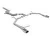 ES#3969313 - 9163131KT - 2.75" Cat-Back Exhaust System - Non-Resonated - Without Mufflers - Stainless steel non-resonated cat-back system without mufflers - Supersprint - Volkswagen