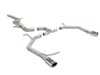 ES#3969317 - 9173131KT - 3" Cat-Back Exhaust System - Non-Resonated - Without Mufflers - Stainless steel non-resonated cat-back system without mufflers - Supersprint - Volkswagen