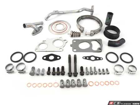 ES#3109817 - 11652411690 - M57 Turbocharger Installation Kit - Includes all of the hardware and seals necessary for installing both M57 turbochargers - Genuine BMW - BMW