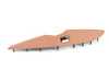 ES#3198640 - 51427368383 - F36 Leather Armrest - Rear Left - Sattelbraun - Genuine BMW - BMW