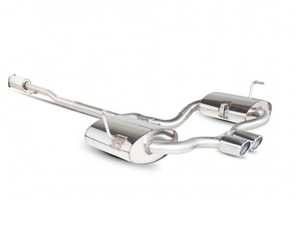 ES#3969550 - SMN012 - Scorpion Cat-Back Exhaust System - 90mm x 76mm Oval Tips Resonated - Built to last with 304 stainless steel and engineered for dyno-proven power gains. Scorpion proves performance exhaust doesn't need to be intolerably loud to sound great. - Scorpion - MINI