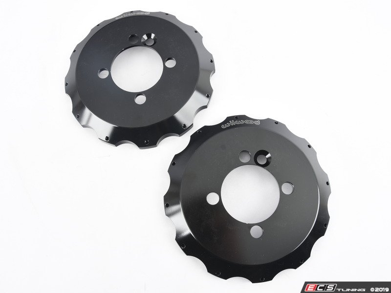 Wilwood Dynapro 6 Front Hat Kit 12.88in Drilled Red 2016-Up Mazda MX5 Miata w/ Lines main image 0