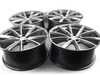 ES#3690746 - 654-3KT1 - 19" Style 654 Wheels - Set Of Four - 19"x8.5" ET42 5x112 - Gloss Gunmetal/Machine Face - Alzor - Audi MINI