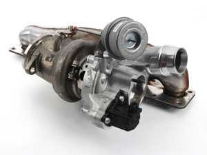 ES#3104500 - 11657636424 - Remanufactured N55 Turbocharger Setup - Includes turbocharger, updated style oil drain line, and o-ring. Includes refundable $180 core charge. - Genuine BMW - BMW