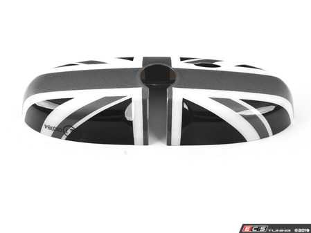 ES#2627285 - 82252336851 - Black Jack Cover Rearview Mirror - Attaches to the back of the center mirror : auto dip - Genuine MINI - MINI