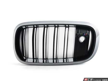 ES#2921565 - 51118056325 - X5 ///M Kidney Grille - Left - Add a performance look to your X5 - Genuine BMW - BMW