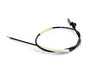 ES#417787 - 7L6823531 - Hood Latch Cable - Front - Connects to hood latch - Genuine Volkswagen Audi - Volkswagen