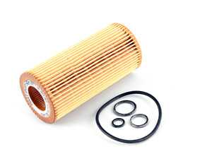 ES#2575543 - 2751800009 - Engine Oil Filter - Priced Each - Contains all needed o-rings for installation - Mahle - Mercedes Benz