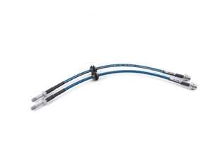 ES#3690887 - 022752TMS01 - Turner Motorsport Stainless Steel Brake Lines - Front - New low profile hardware! Superior zinc-nickel coating for rust prevention! - Turner Motorsport - BMW