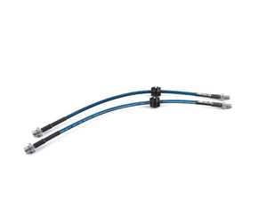 ES#3980681 - 022749TMS06 - Turner Motorsport Extended Stainless Steel Brake Lines - Front - Dot compliant! New low profile hardware for more clearance. Exceptional new coating for ultimate corrosion resistance. - Turner Motorsport - BMW